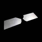 Bead Rolled Toe Boards - 55-59 GMC Chevy Truck