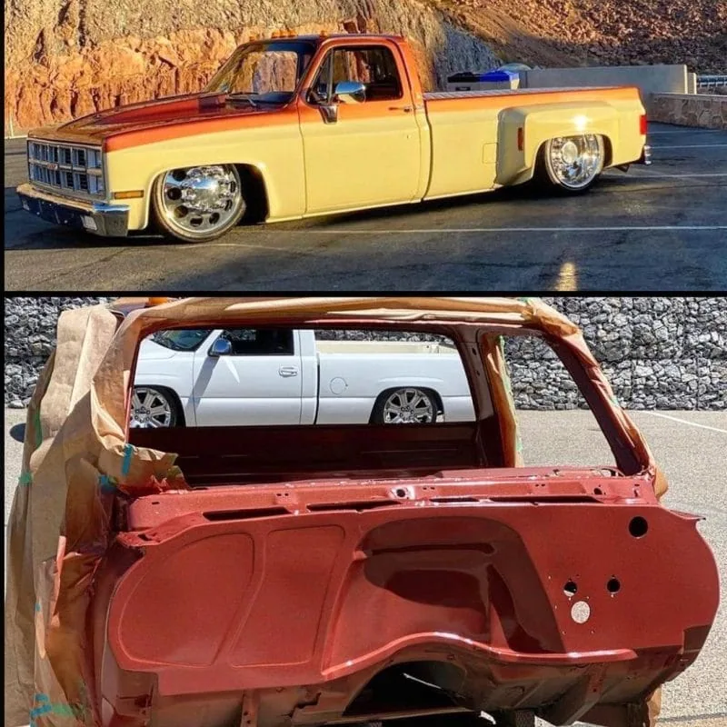 Squarebody firewall replacement panel for 73-87 Chevy GMC C10 truck