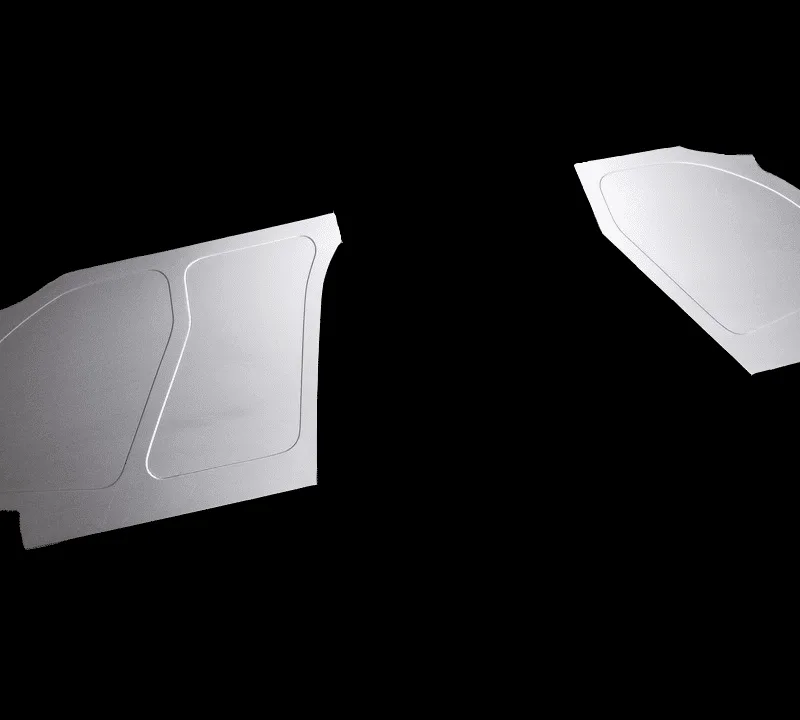 Laser cut 18 gauge firewall for 73-87 GMC Chevy squarebody truck