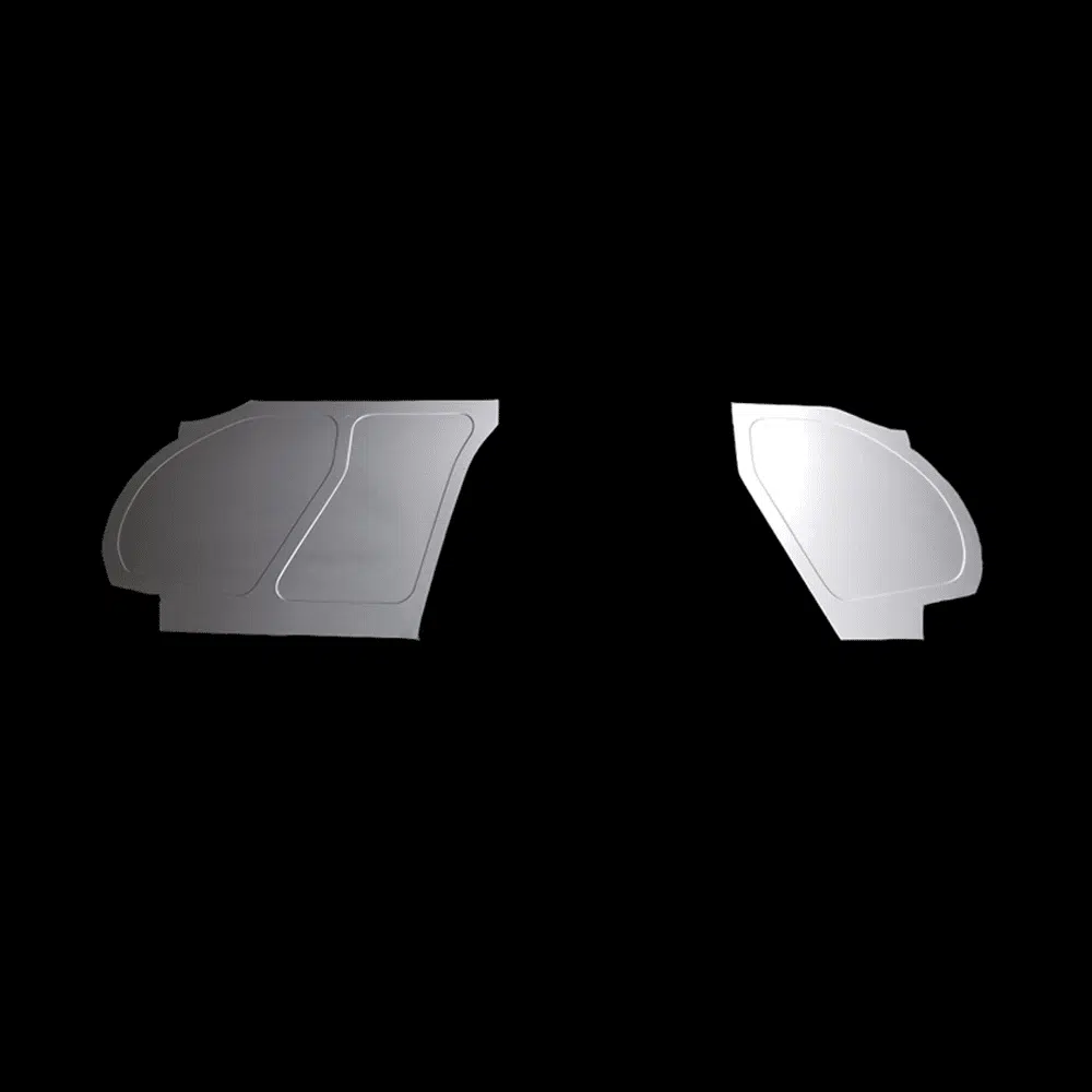 Bead rolled firewall for 1973-87 square body Chevy truck