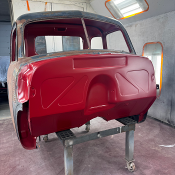 Bead Rolled Filler Panel Combo - 47-54 GMC Chevy Truck — installed