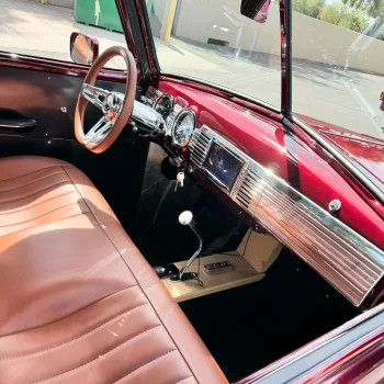 Phantom Double Din Billet Dash - 47-53 GMC / Chevy Truck — installed