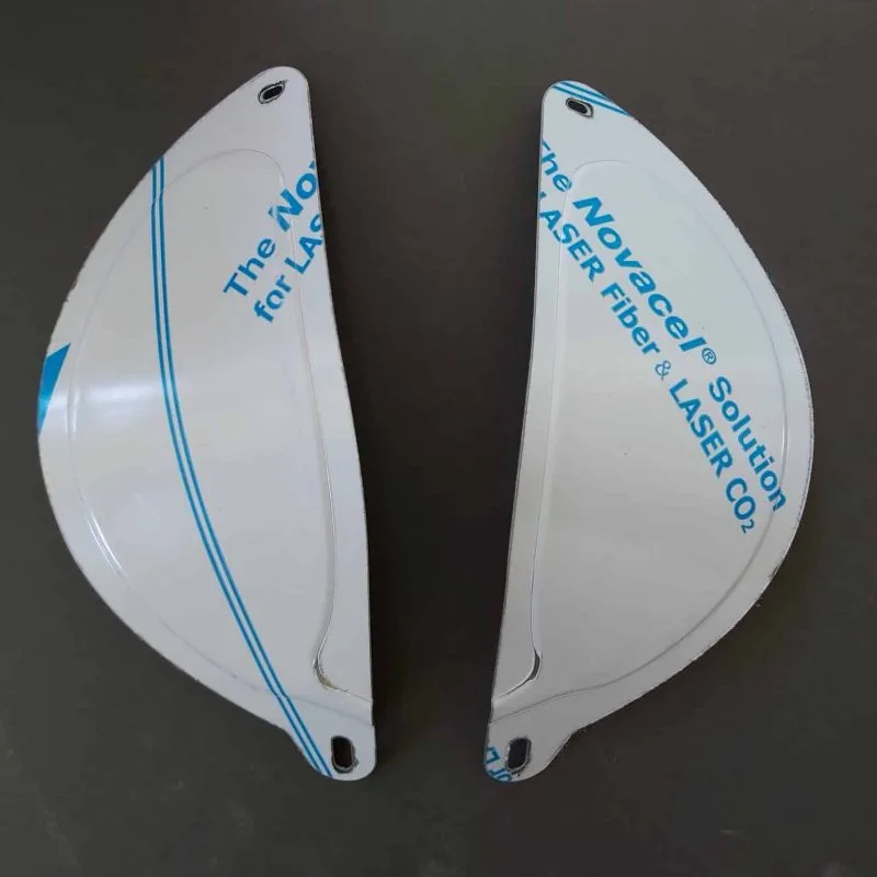Squarebody stone shields for 73-87 Chevy GMC truck, alternate angle