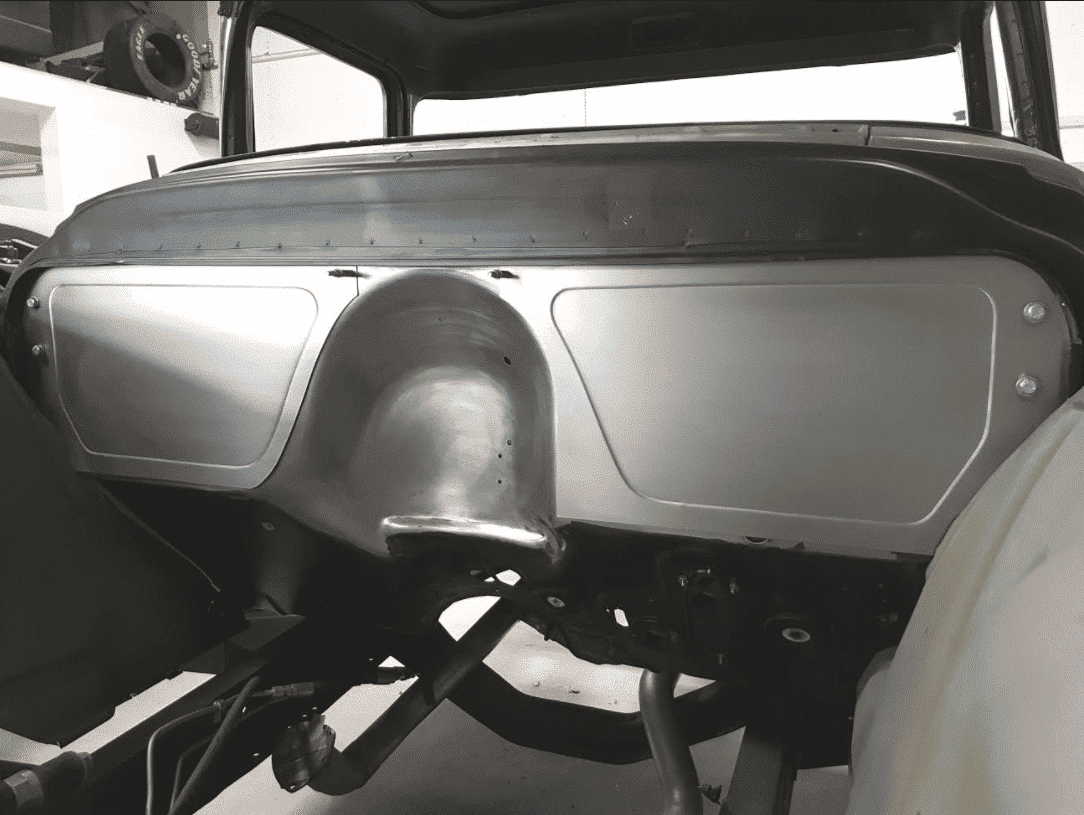 Bead Rolled Firewall - 55-59 GMC Chevy Truck - LS Fabrication