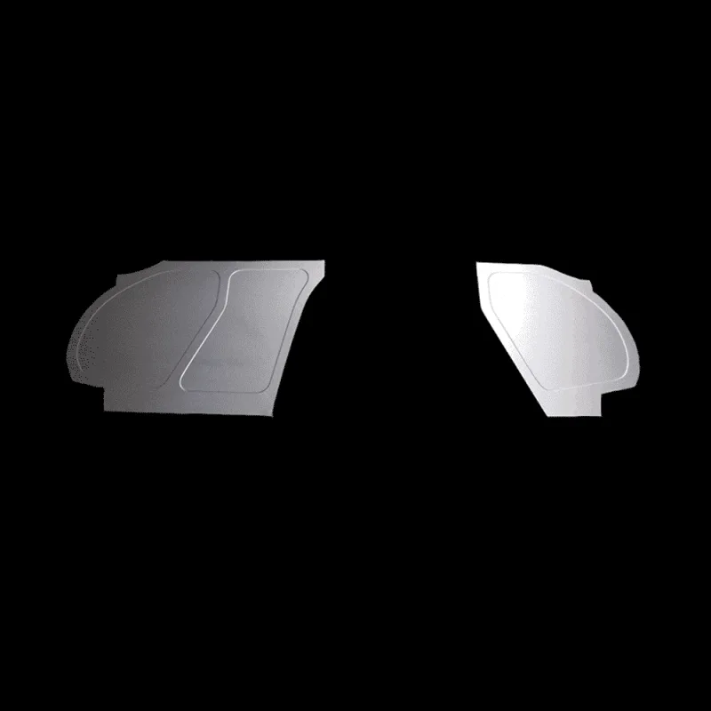 1973-1987 GM / Chevy Truck Bead Rolled Firewall "Tracy" - Filler Panels