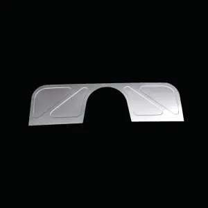 Bead rolled smooth firewall filler panels for Chevy GM truck