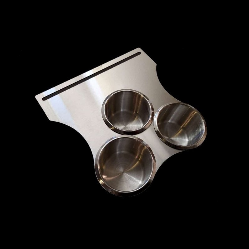 1947-1972 GMC Chevy Truck Cup Holder installed triple barrel three