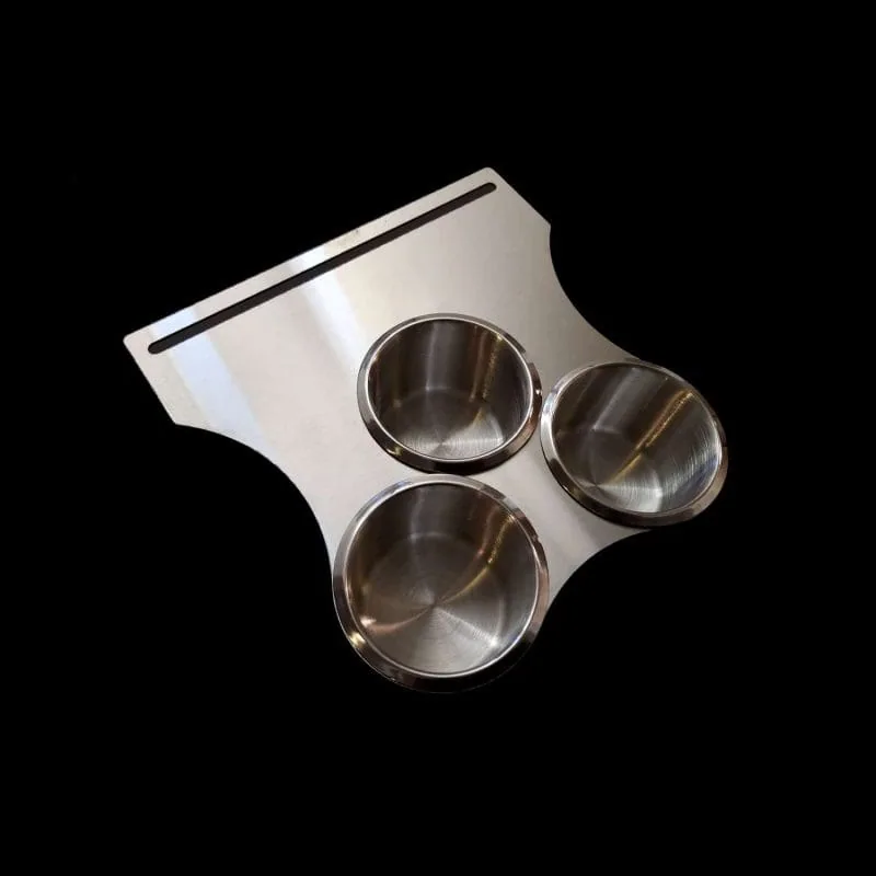 1947-1972 GMC Chevy Truck Cup Holder installed triple barrel three