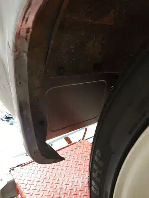 1973-1987 GMC Chevy Squarebody C10 Truck Stone Guards Installed
