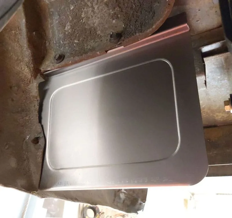 1973-1987 GMC Chevy Squarebody C10 Truck Stone Guards Installed