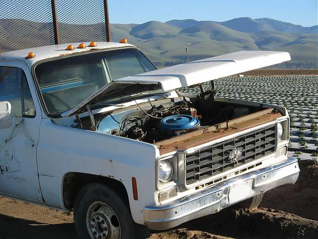 solution to bent hood for chevy trucks