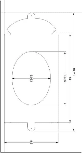 Speaker Bracket Dimension1