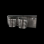 Cup Holders (Stainless Steel) - 47-53 GMC Chevy Truck