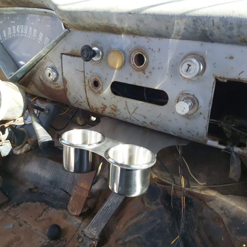 1955-1959 Custom GMC Chevy Truck Classic Truck Cup Holder