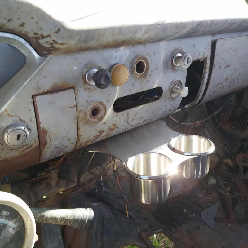 55-59 Custom GMC Chevy Truck Classic Truck Cup Holder 1955-1959 Custom GMC Chevy Truck Classic Truck Cup Holder