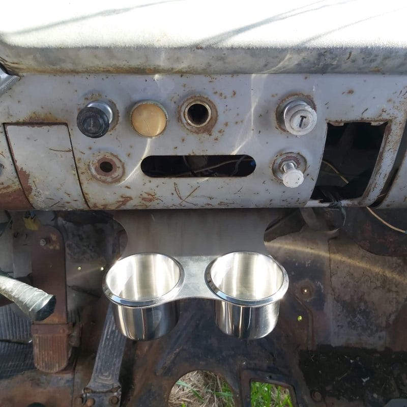 1955-1959 Custom GMC Chevy Truck Classic Truck Cup Holder 1955-1959 Custom GMC Chevy Truck Classic Truck Cup Holder