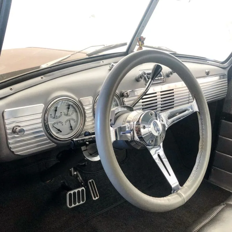 Phantom billet dash for 47-53 GMC Chevy truck, alternate angle