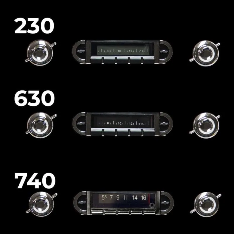 1955-1959 classic vintage truck radio off