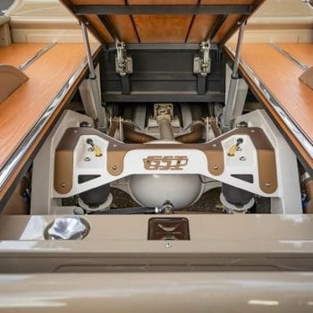 Universal Tilt Bed Scissor Hinges for Custom Trucks (Pair) | Stainless Steel & Billet Aluminum — installed