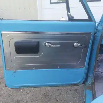 1967-1971 GMC Chevy Truck Suburban Rear Door Panels installed