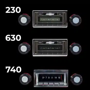 1967-1972 classic vintage truck radio off