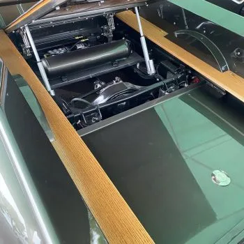 scissor hinges chevy truck installed