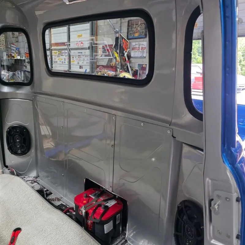 Bead Rolled Behind The Seat Panels - 49-54 GMC Chevy Truck