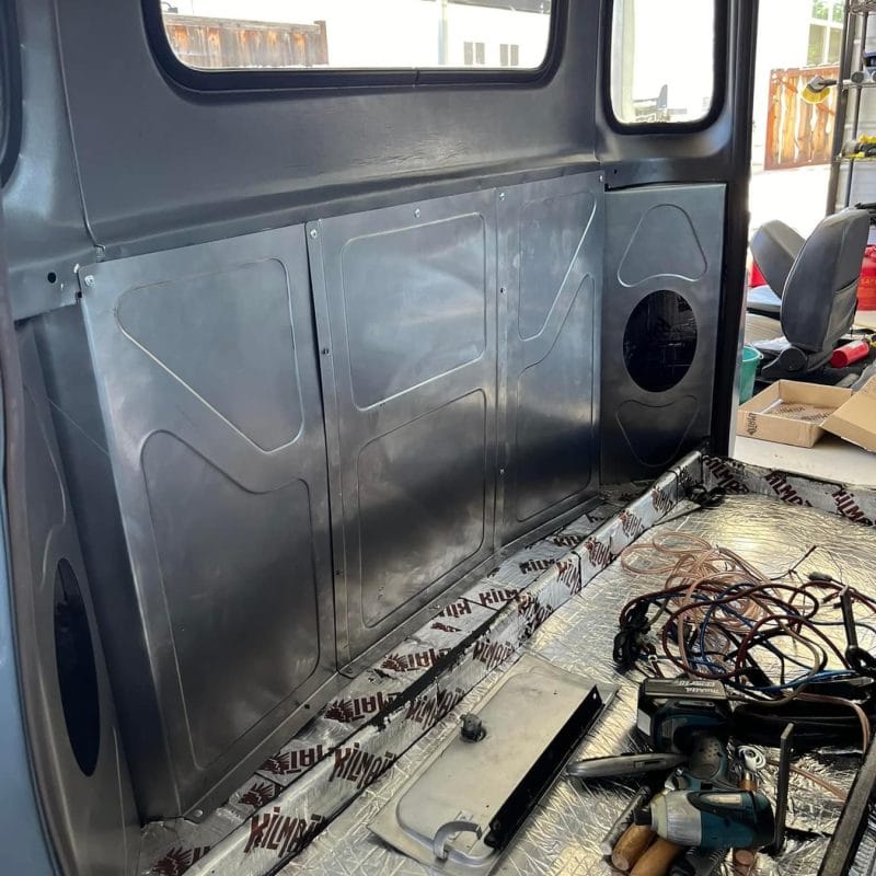 behind the seat panels and speaker brackets behind the seat panels and speaker brackets