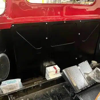 behind the seat panels for 1947-1954 chevy truck installed 1947-1954 Chevy Truck Behind The Seat Panels installed