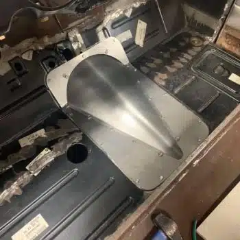 Transmission Tunnel - 47-54 GMC Chevy Truck — installed