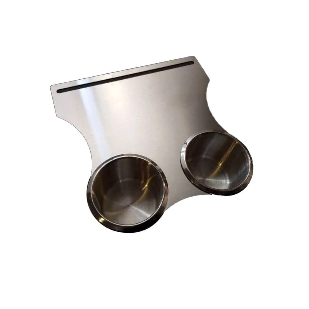 Classic Chevy GMC truck cup holders installed