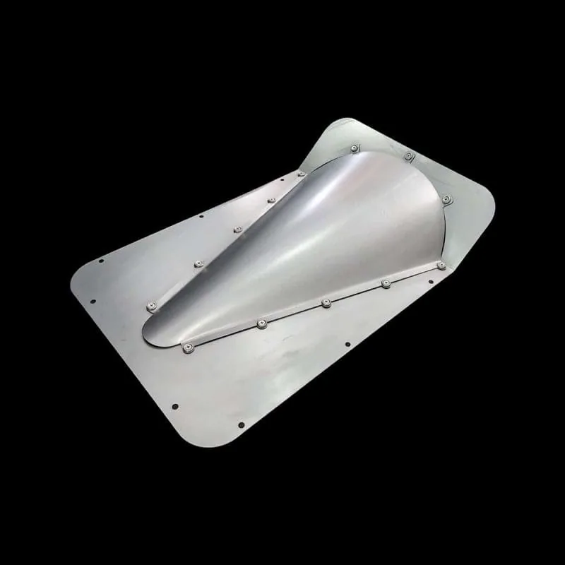 Transmission tunnel for 47-54 GMC Chevy truck, top view