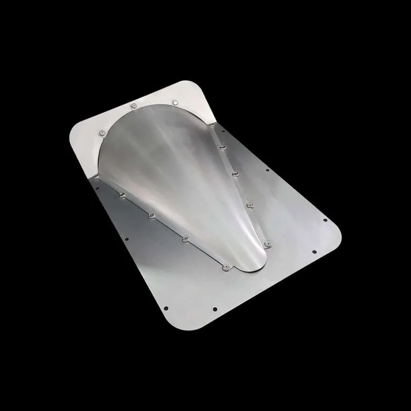 Transmission tunnel for 47-54 GMC Chevy truck, side profile