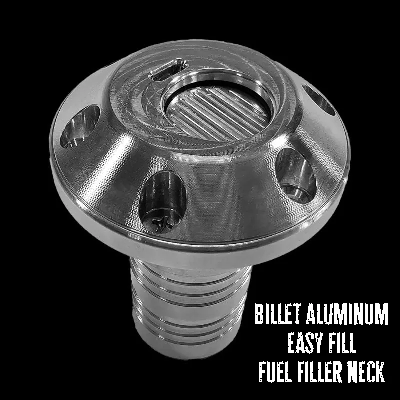Stainless fuel filler neck supplied with the inside box panel filler