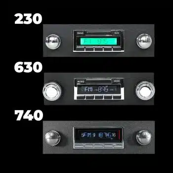 custom-autosound-radios-67-72-ford-truck Custom Autosound radio face options for 68-72 Ford truck dash