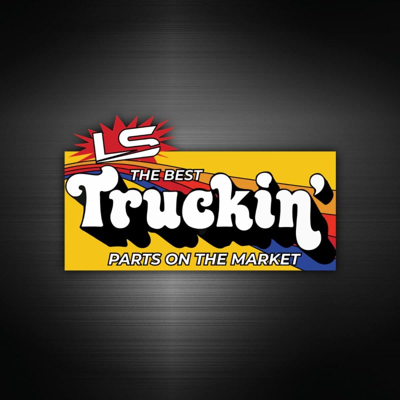 truckin-sticker