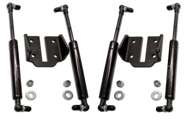 Hood hinge and gas strut assembly for 67-72 Chevy C10 truck
