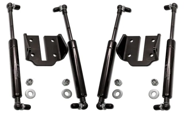 Hood hinge and gas strut assembly for 67-72 Chevy C10 truck