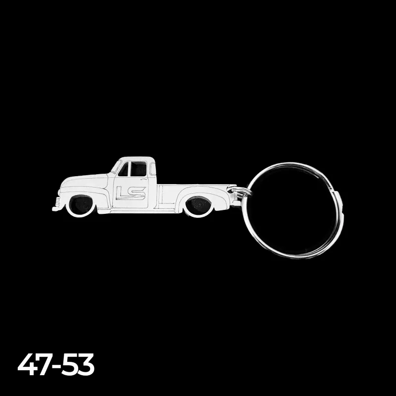 47-53 Chevy GMC stepside truck keychain for classic truck owners