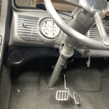 Under Dash AC Vent Brackets installed on a 47-53 GMC Chevy Truck 4