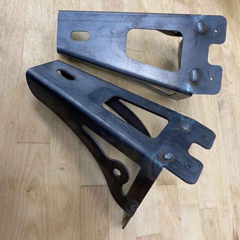 Rear cab mount for 1947-1954 GM Chevy truck, side profile