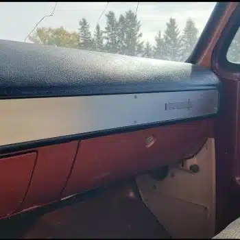 Aluminum Dash Insert - 73-80 GMC Chevy Squarebody C10 Truck — installed