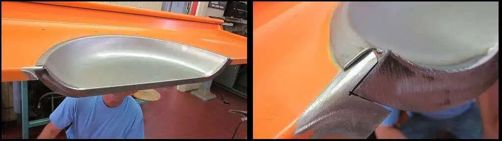 Checking wheel tub fit in bed side opening