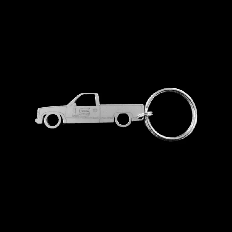 1988-1998 OBS Chevy truck keychain from LS Fabrication