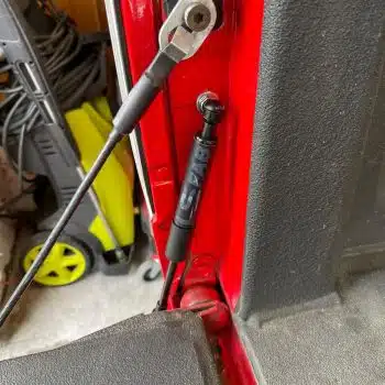 obs truck tailgate saver shock strut installed obs truck tailgate saver shock strut installed