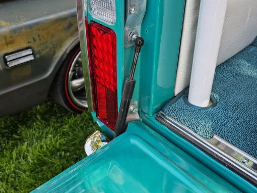 Tailgate saver shock and strut kit on a 1967-72 Chevy C10