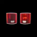 LED Sequential Tail Lights W/ Trim - 1973-87 Chevy & GMC Truck