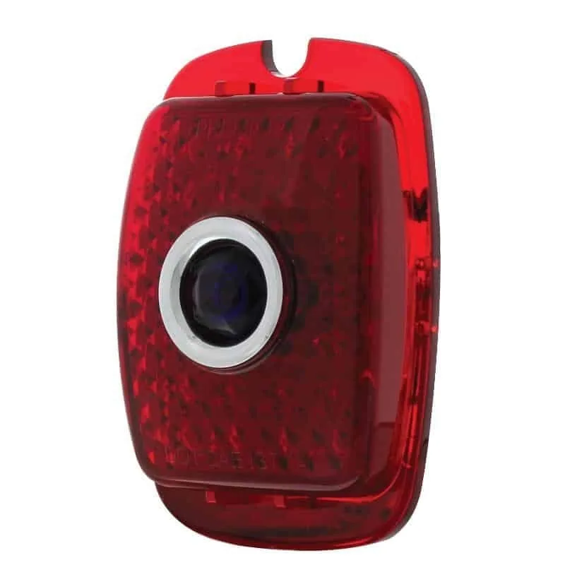 27 LED blue dot tail light for 1940-1953 Chevy truck, unlit close-up