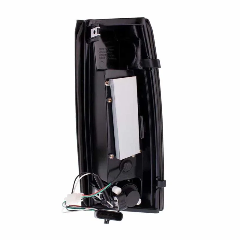 Smoked LED tail light for 1988-2002 GMC Chevy truck, back side wiring