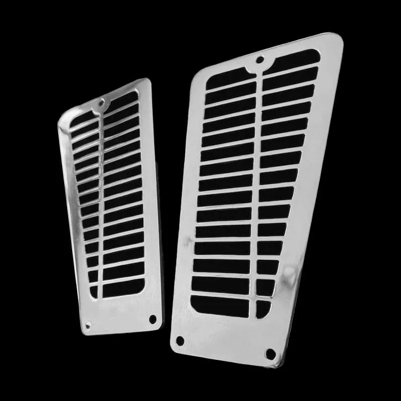 Billet aluminum door jamb vents for 88-98 GMC Chevy OBS truck